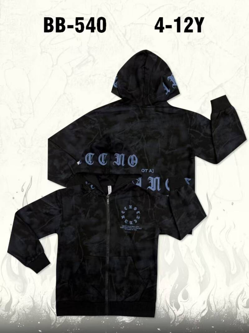  Bluzy Chłopięca Roz 4-12, 1 kolor Paczka 6 szt 1